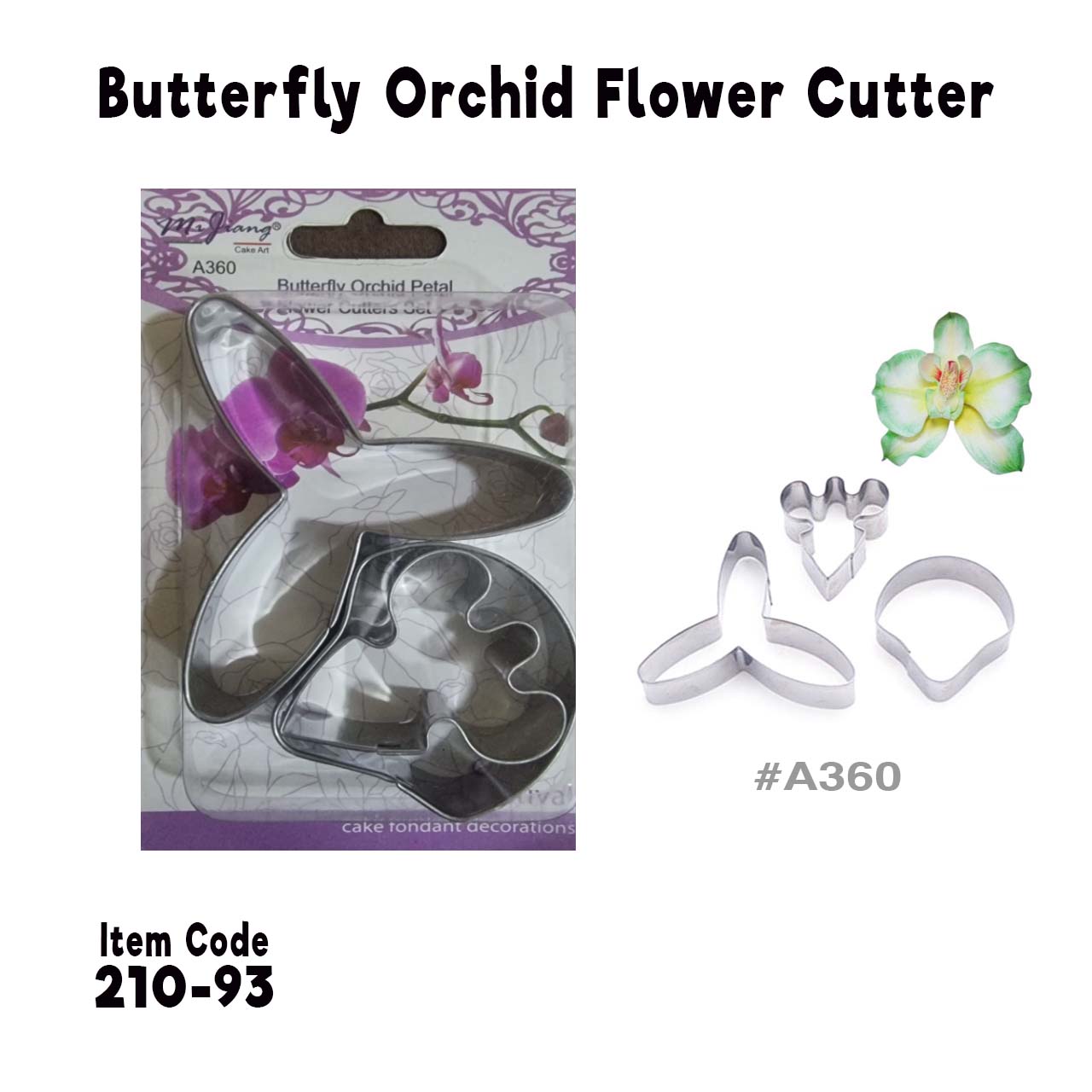 Butterfly Orchid Flower Cutter